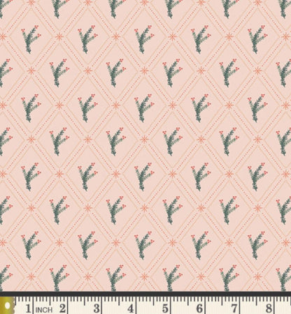 Frosted Garden Fabric Bundle, Frost & Fir, 6 Piece Floral Fat Quarter or Half Yard Set, Sewcial Bee Collective, Art Gallery Fabrics