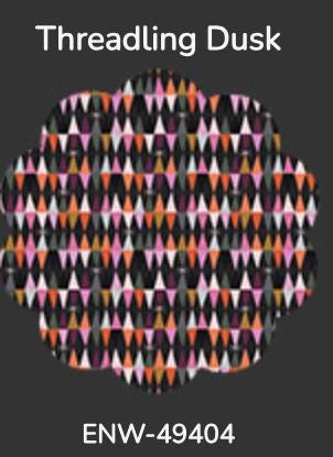 Haunted Garden Party Halloween Fabric Bundle | 6 Piece Art Gallery Fabrics Fat Quarter Bundle | Pink Orange Black Witchy Fabric