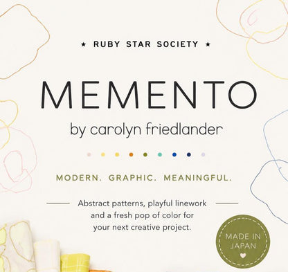 Memento Explore Altitude Fabric by Carolyn Friedlander | Ruby Star Society RS8001 13 | Blue Modern Quilting Cotton Yardage