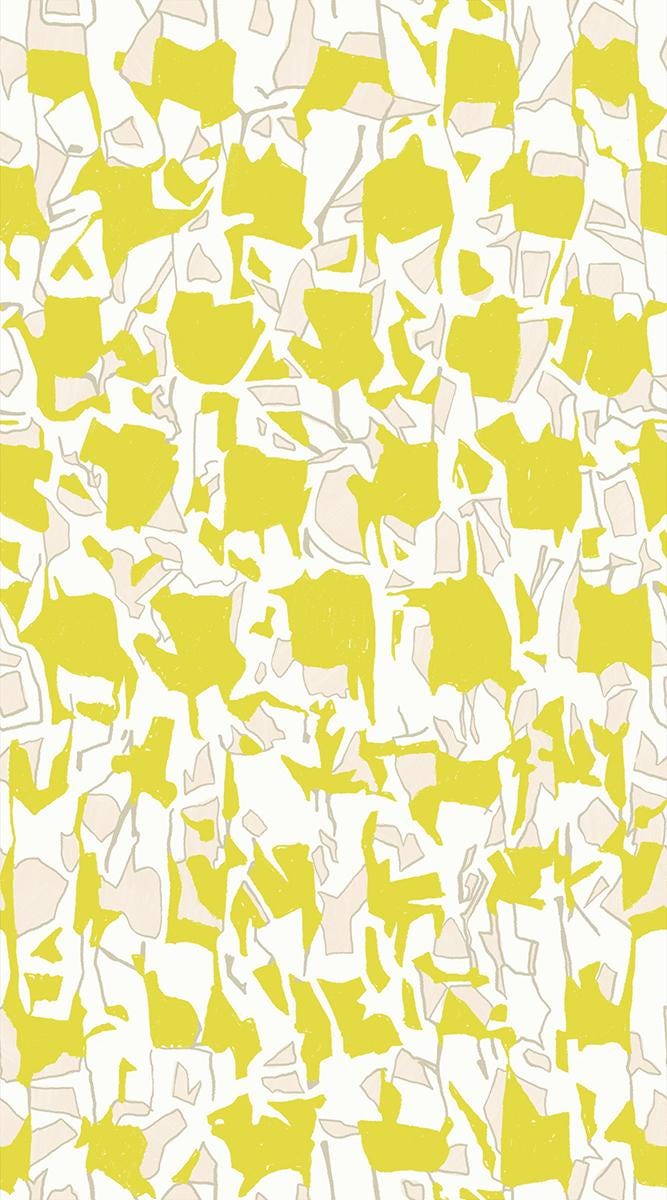 Memento Explore Citron Fabric by Carolyn Friedlander | Ruby Star Society RS8001 12 | Modern Lime Green Quilting Cotton Yardage