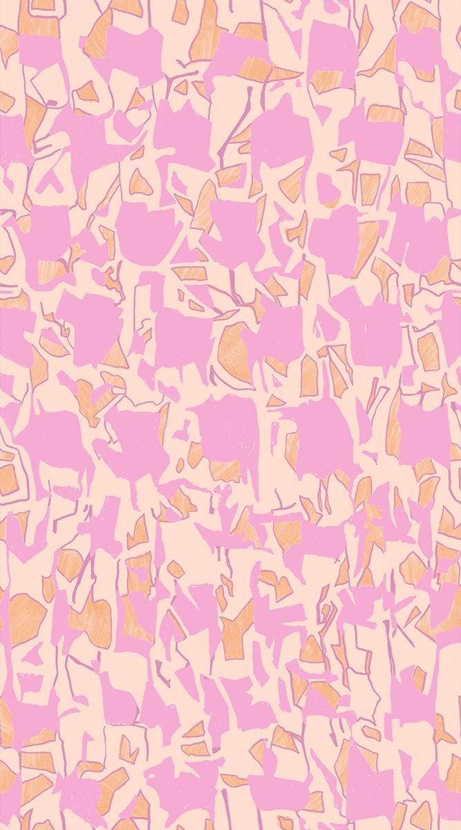 Memento Explore Pale Peach Fabric by Carolyn Friedlander | Ruby Star Society RS8001 14 | Pink Peach Modern Quilting Cotton