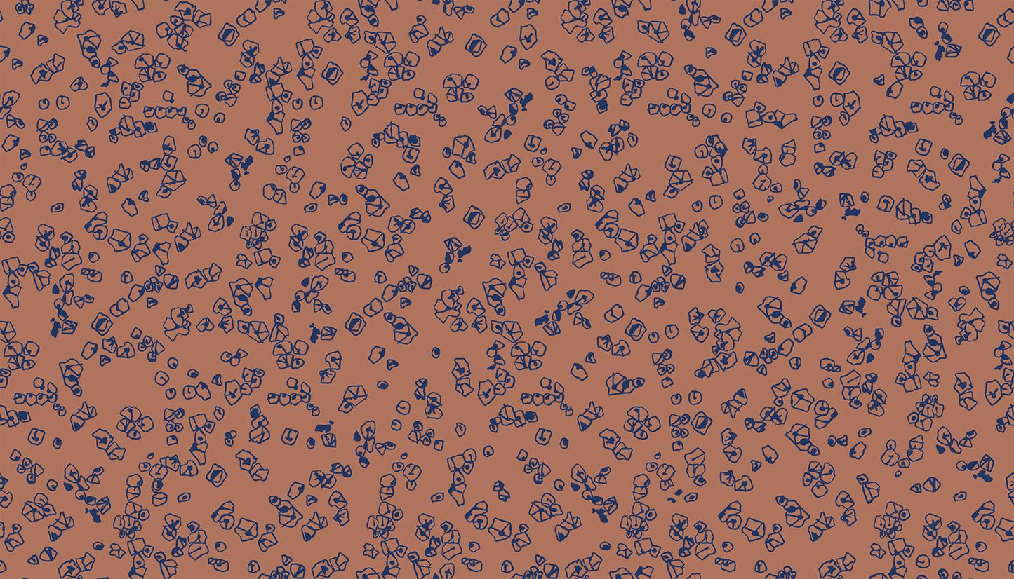 Memento Grit S’mores Fabric by Carolyn Friedlander | Ruby Star Society RS8004 17 | Brown Modern Quilting Cotton Yardage