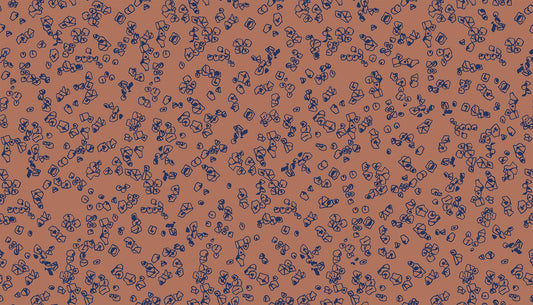 Memento Grit S’mores Fabric by Carolyn Friedlander | Ruby Star Society RS8004 17 | Brown Modern Quilting Cotton Yardage