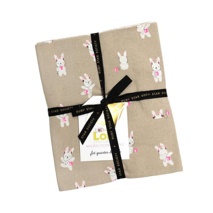 LoFi Linens Fat Quarter Bundle | Rashida Coleman-Hale Ruby Star Society | 25 Piece Linen Blend Factory Precut RS1129FQ