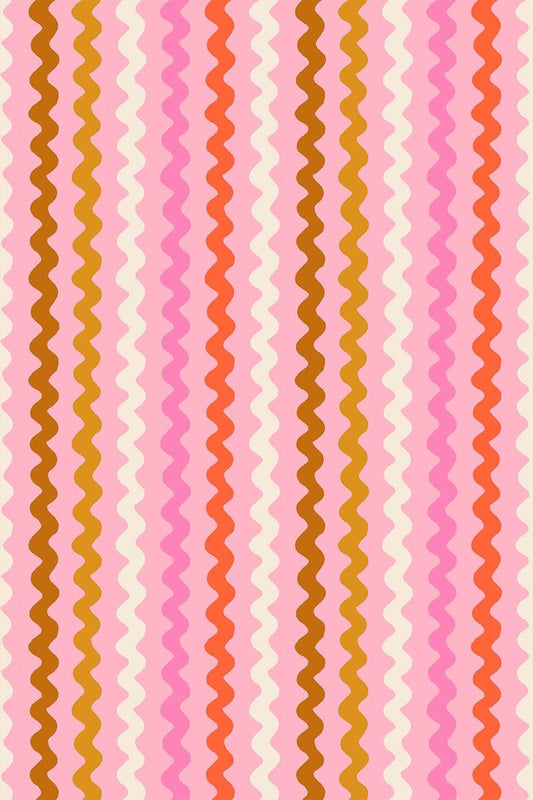 1-800-NOTION Ric Rac Posy Fabric by Ruby Star Society | RS5209 14 | Pink Sewing Notions Quilting Cotton