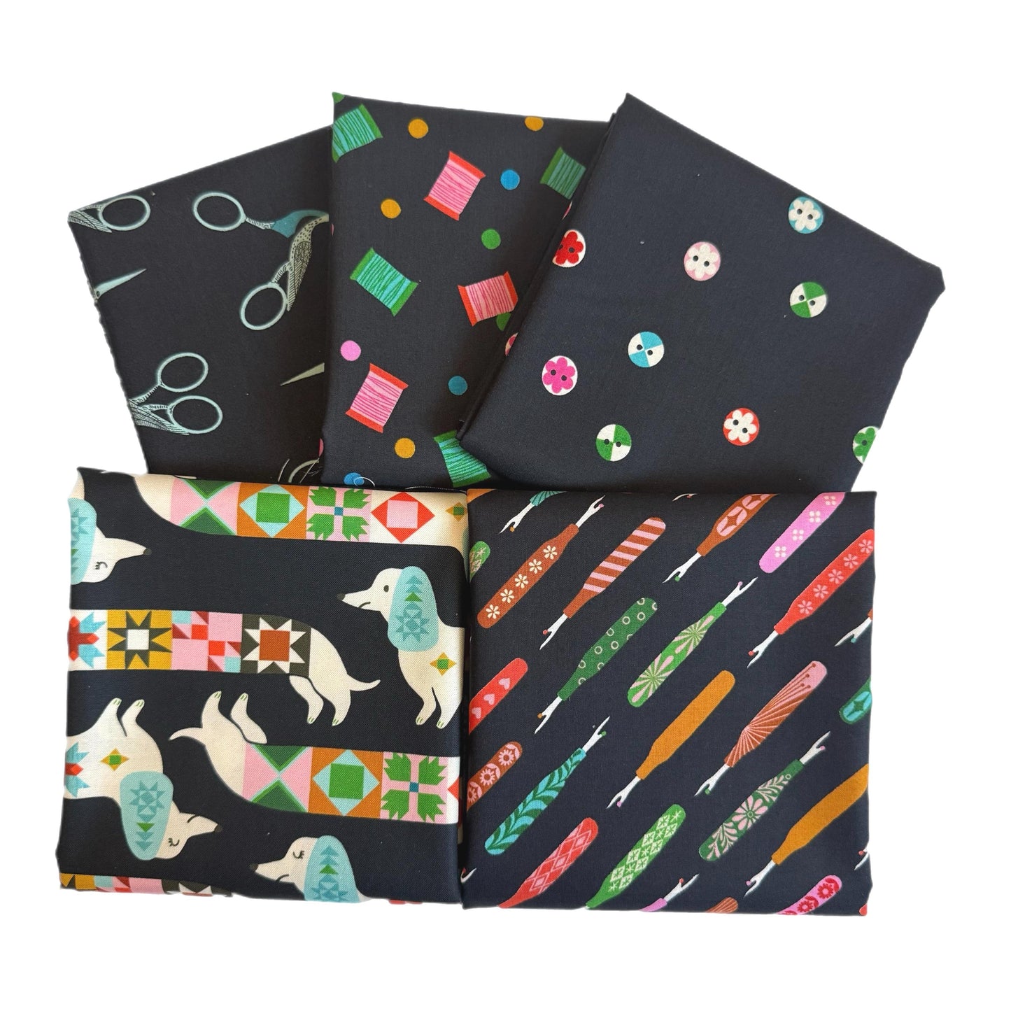 1-800-NOTION Essential Bundle by Ruby Star Society | Official Low Cal 20 Piece Fabric Bundle | Sewing Quilting Cotton