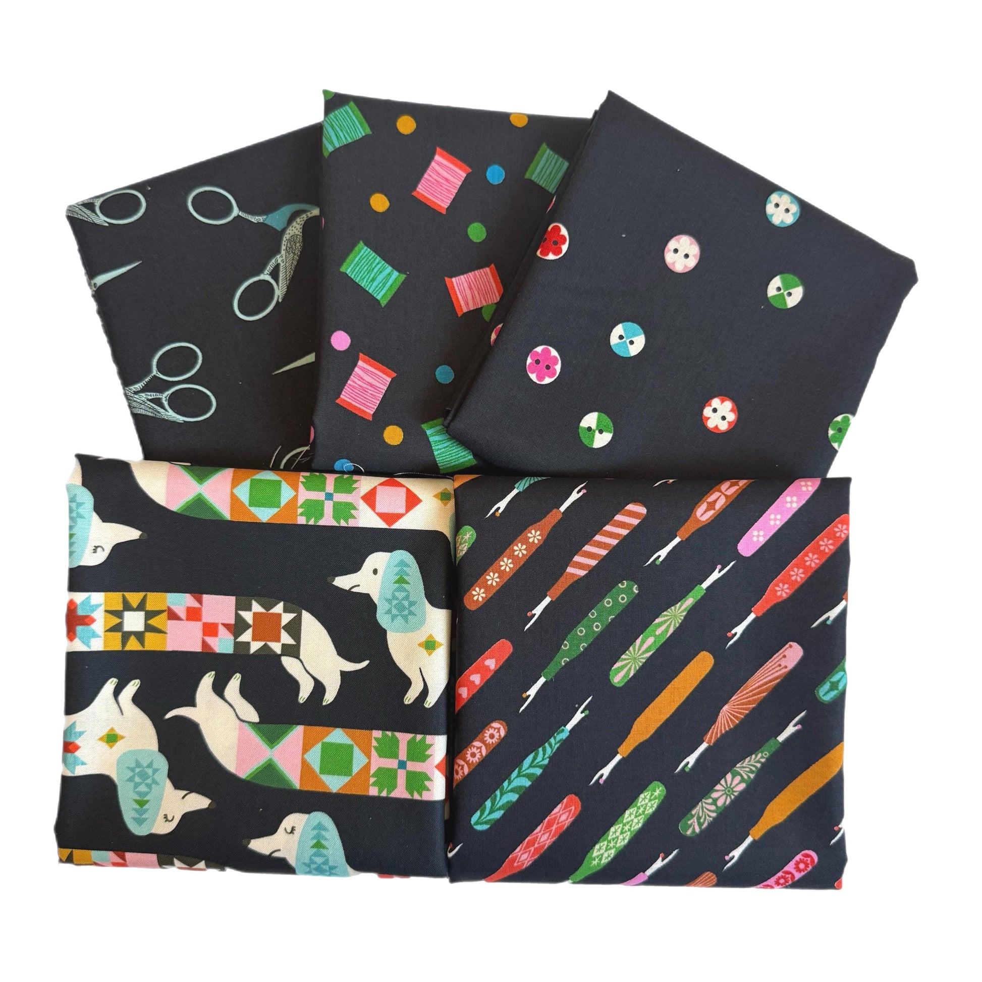 1-800-NOTION Essential Bundle by Ruby Star Society | Official Low Cal 20 Piece Fabric Bundle | Sewing Quilting Cotton