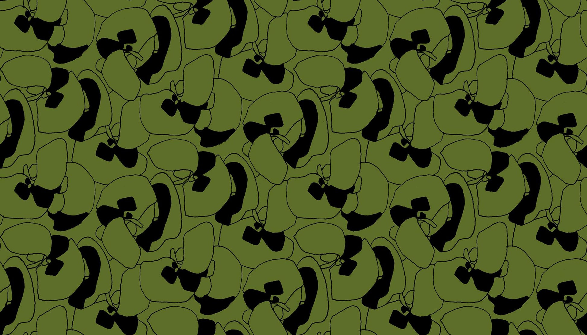 Memento Seagrapes Sarah Green Fabric by Carolyn Friedlander | Ruby Star Society RS8000 16 | Olive Green Quilting Cotton Yardage