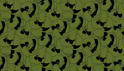 Memento Seagrapes Sarah Green Fabric by Carolyn Friedlander | Ruby Star Society RS8000 16 | Olive Green Quilting Cotton Yardage