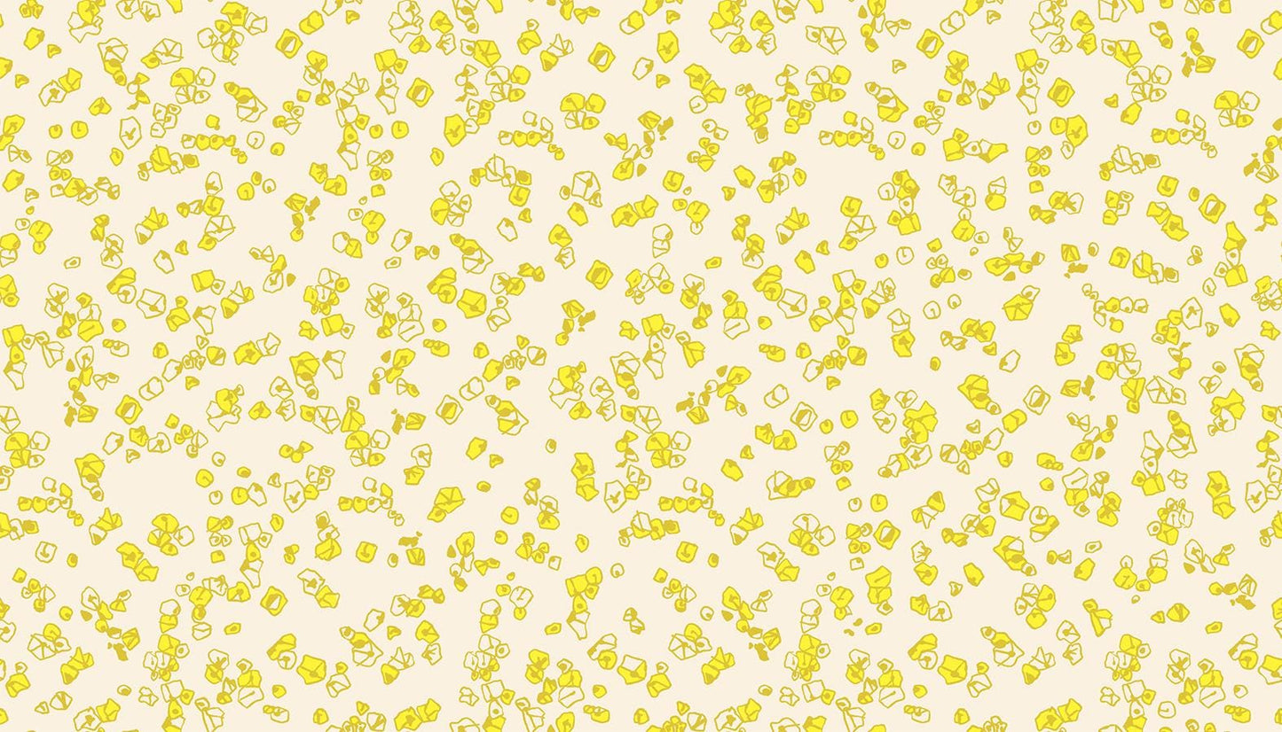 Memento Grit Citron Fabric by Carolyn Friedlander | Ruby Star Society RS8004 13 | Yellow Low Volume Quilting Cotton Yardage