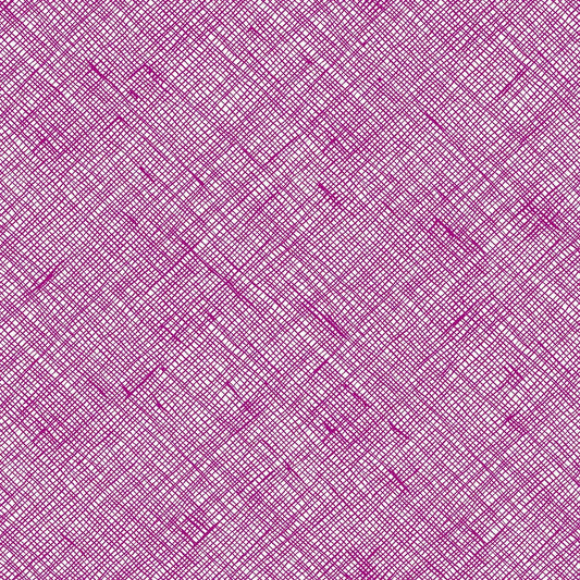 Memento Crosshatch Cheshire Fabric by Carolyn Friedlander | Ruby Star Society RS8007 15 | Magenta Modern Quilting Cotton Yardage