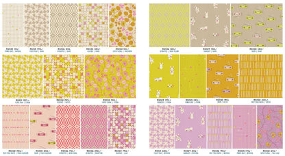 LoFi Linens Fat Quarter Bundle | Rashida Coleman-Hale Ruby Star Society | 25 Piece Linen Blend Factory Precut RS1129FQ