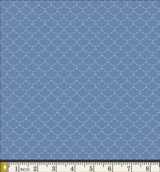 Ripples Sky by Bari J for Art Gallery Fabrics | My Mother's Daughter | MMD-57306 | Blue Scallop Quilting Cotton