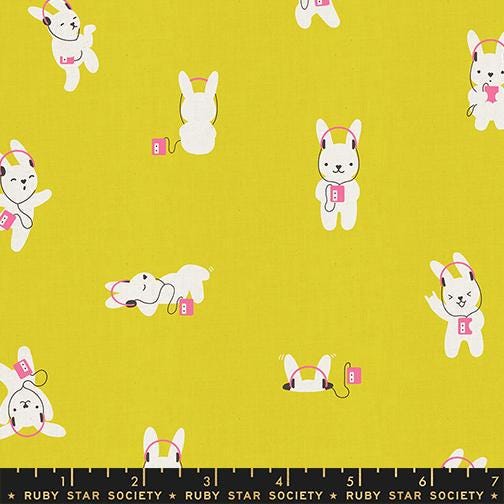 LoFi Citrus Beat Fabric Bundle | LoFi Linens by Rashida Coleman Hale | Ruby Star Society | 7 Fat Quarters or Half Yards