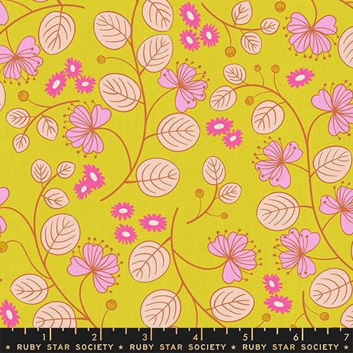 LoFi Citrus Beat Fabric Bundle | LoFi Linens by Rashida Coleman Hale | Ruby Star Society | 7 Fat Quarters or Half Yards