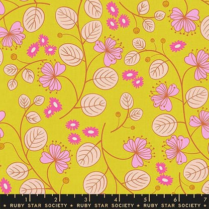 LoFi Citrus Beat Fabric Bundle | LoFi Linens by Rashida Coleman Hale | Ruby Star Society | 7 Fat Quarters or Half Yards
