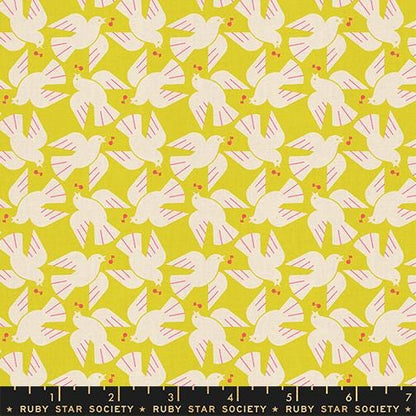 LoFi Citrus Beat Fabric Bundle | LoFi Linens by Rashida Coleman Hale | Ruby Star Society | 7 Fat Quarters or Half Yards