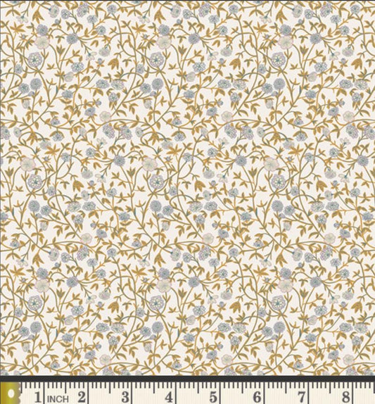Everlee Frost | Charming One by Sharon Holland | Art Gallery Fabrics | CHO-64111 | Ivory Floral Quilting Cotton