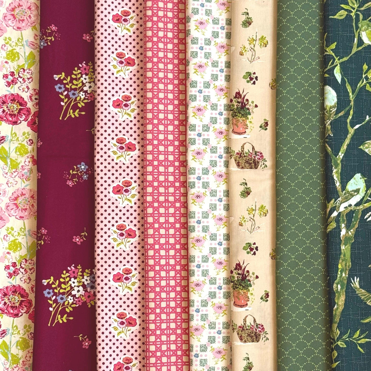 My Mother’s Daughter 10" Fabric Wonders by Bari J. | Art Gallery Fabrics | 42 Piece Layer Cake Precut | Floral Quilt Fabric