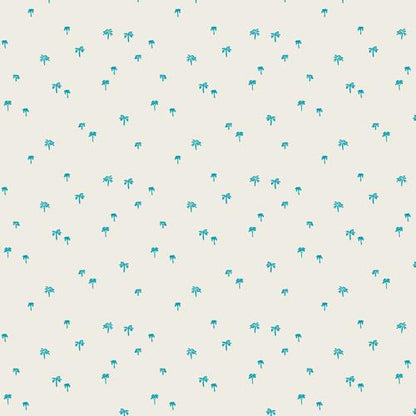 Tropic Breeze Fabric - Island Life by Patty Basemi - Art Gallery Fabrics Low Volume Coastal Cotton - ISL-35502