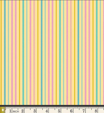Pink Cabana Fabric Bundle - 5 Piece Island Life by Patty Basemi - Art Gallery Fabrics - Pink Coral Aqua Fat Quarter Bundle