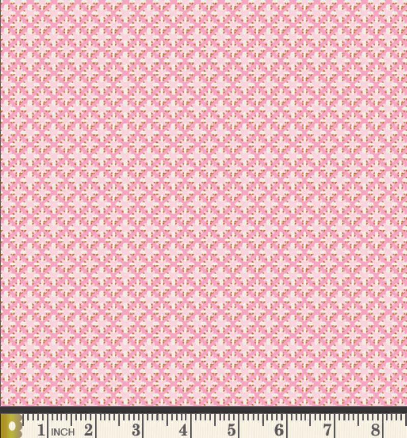 Pink Cabana Fabric Bundle - 5 Piece Island Life by Patty Basemi - Art Gallery Fabrics - Pink Coral Aqua Fat Quarter Bundle