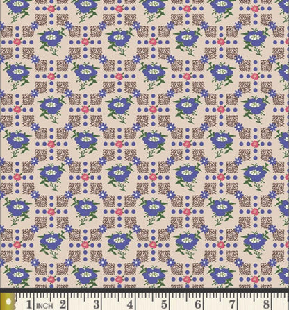 Periwinkle Garden Fabric Bundle, Bari J My Mother’s Daughter, Blue Lavender Fat Quarter Bundle, Art Gallery Fabrics