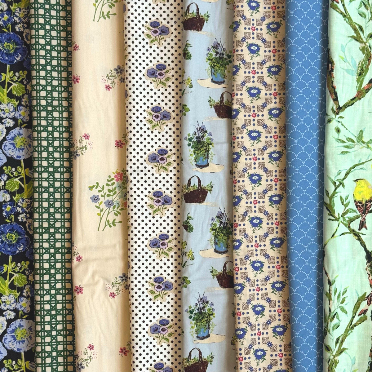 My Mother’s Daughter 10" Fabric Wonders by Bari J. | Art Gallery Fabrics | 42 Piece Layer Cake Precut | Floral Quilt Fabric