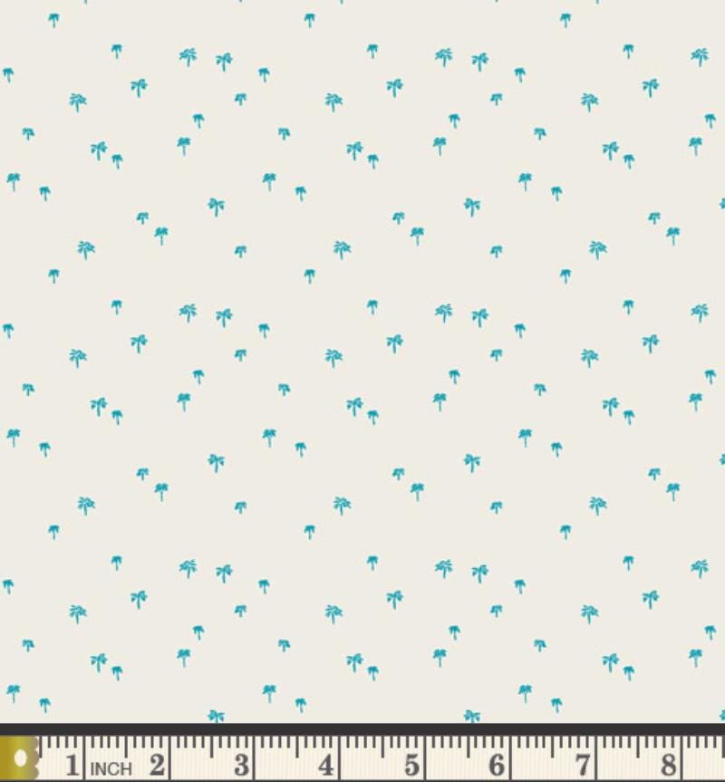 Tropic Breeze Fabric - Island Life by Patty Basemi - Art Gallery Fabrics Low Volume Coastal Cotton - ISL-35502