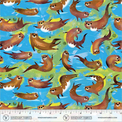 Animal Kingdom 16 Piece Fabric Bundle | Gareth Lucas Windham Fabrics | Full Collection Fat Quarter or Half Yard Bundle