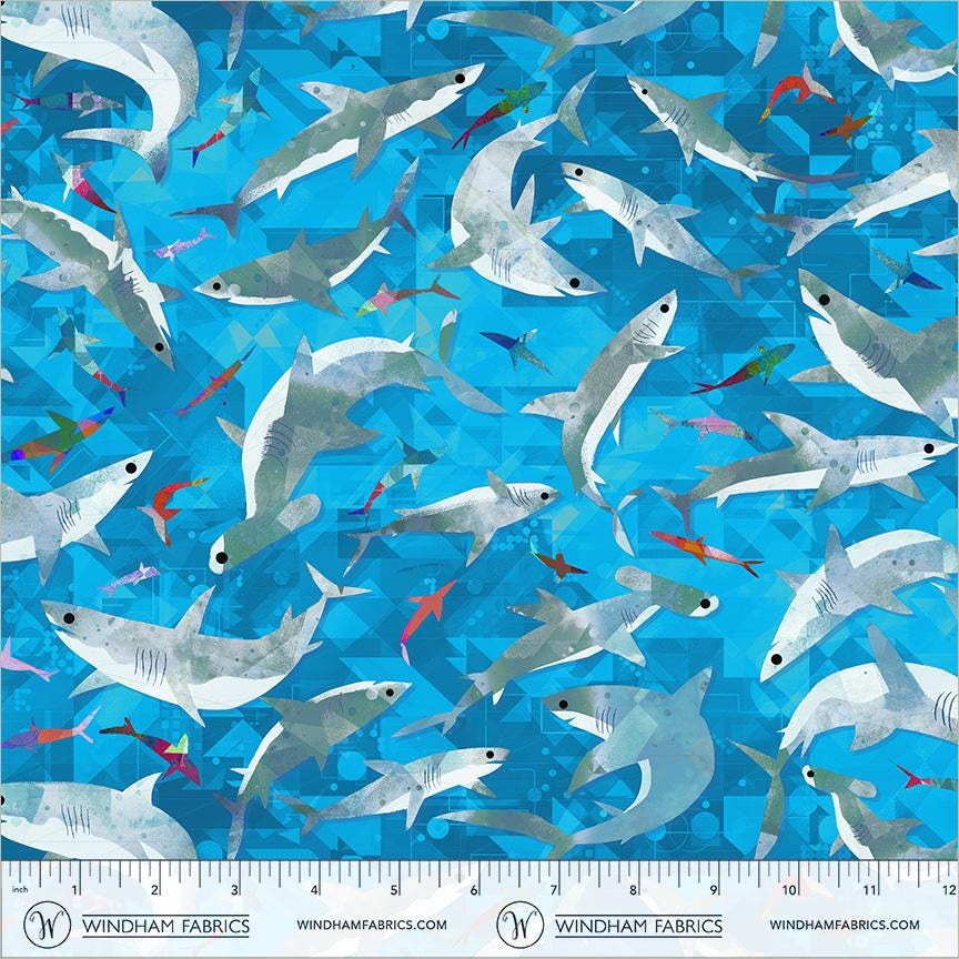 Animal Kingdom 16 Piece Fabric Bundle | Gareth Lucas Windham Fabrics | Full Collection Fat Quarter or Half Yard Bundle