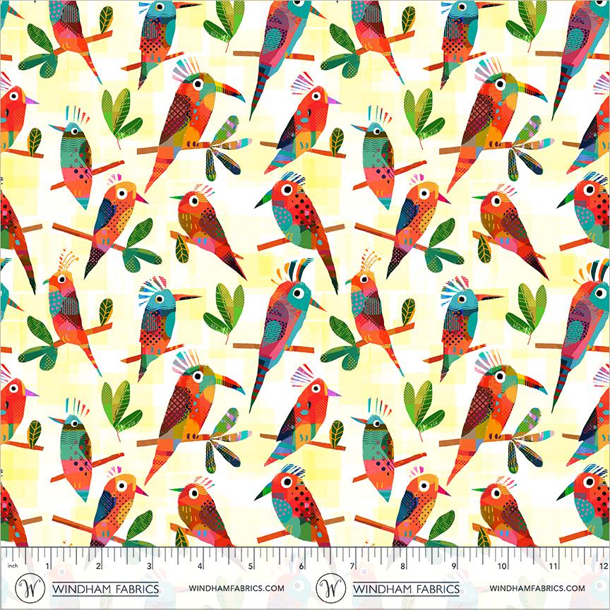 Animal Kingdom 16 Piece Fabric Bundle | Gareth Lucas Windham Fabrics | Full Collection Fat Quarter or Half Yard Bundle