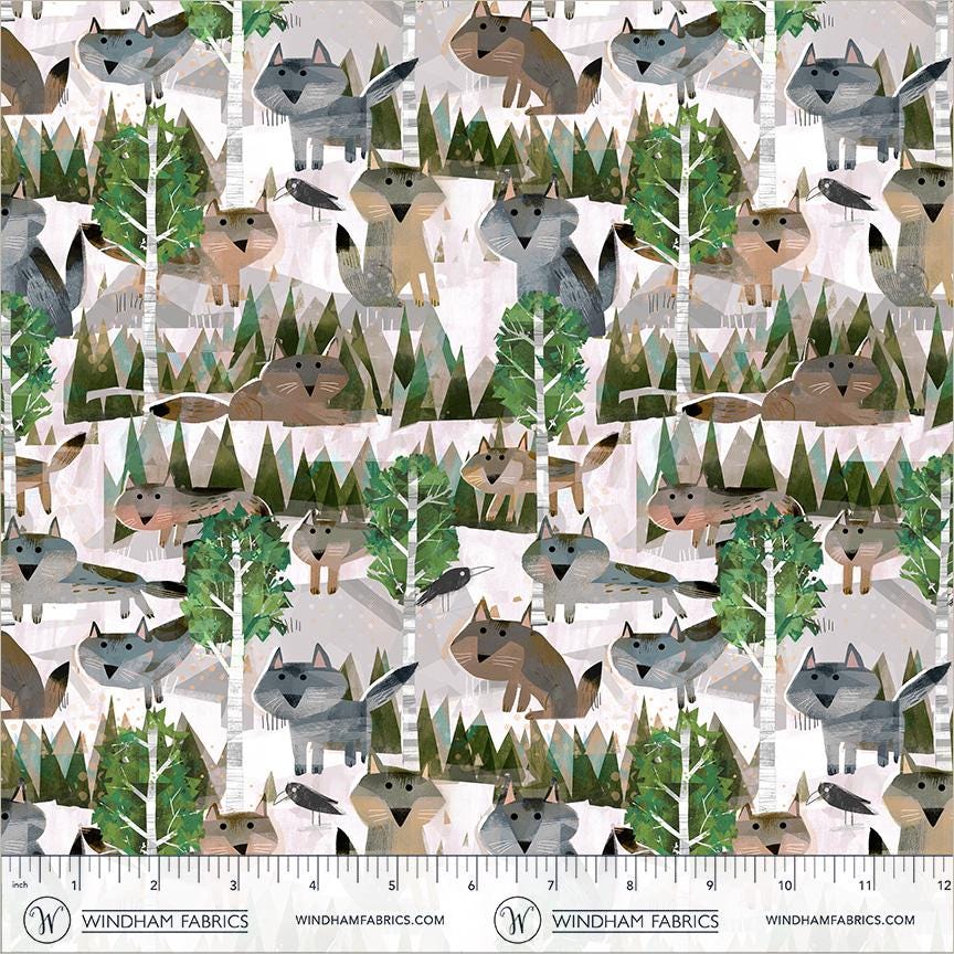 Animal Kingdom 16 Piece Fabric Bundle | Gareth Lucas Windham Fabrics | Full Collection Fat Quarter or Half Yard Bundle