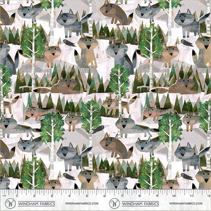 Animal Kingdom 16 Piece Fabric Bundle | Gareth Lucas Windham Fabrics | Full Collection Fat Quarter or Half Yard Bundle