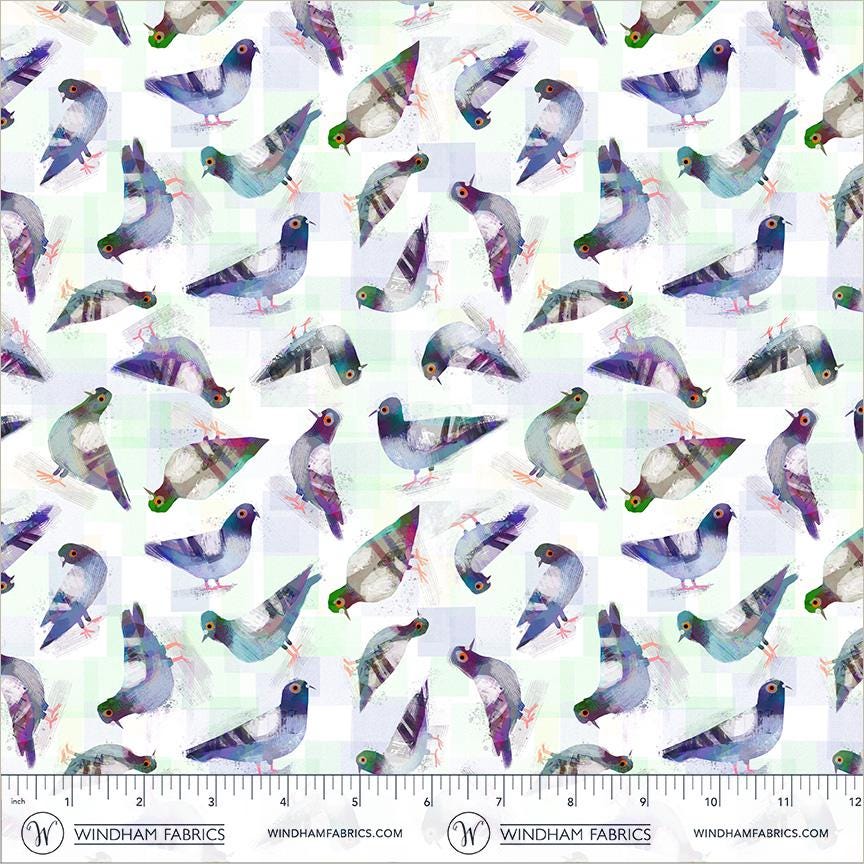 Wings And Things 5 Piece Fabric Bundle | Animal Kingdom by Gareth Lucas | Bird & Bee Fat Quarter or Half Yard Bundle | Windham