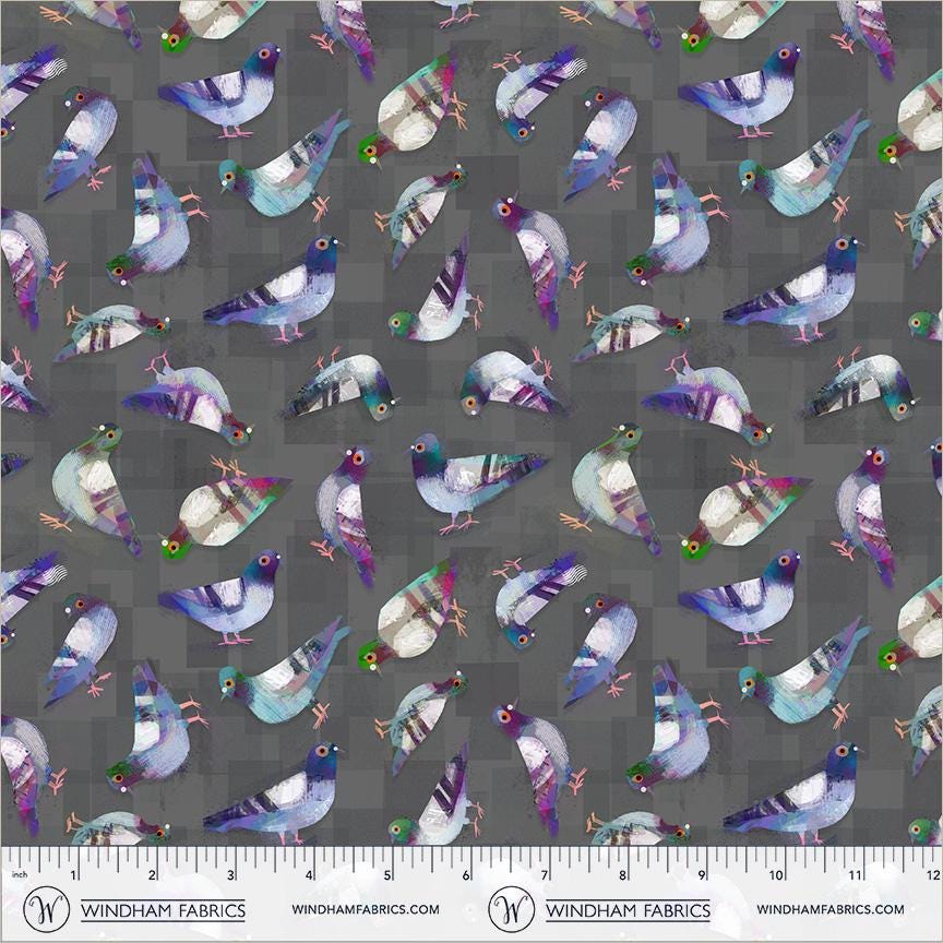 Wings And Things 5 Piece Fabric Bundle | Animal Kingdom by Gareth Lucas | Bird & Bee Fat Quarter or Half Yard Bundle | Windham