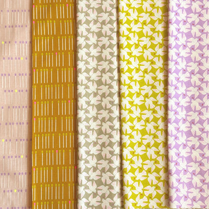 LoFi Neon Mixtape Fabric Bundle | 21 Fat Quarters or Half Yards | Lofi Linens by Rashida Coleman-Hale | Ruby Star Society