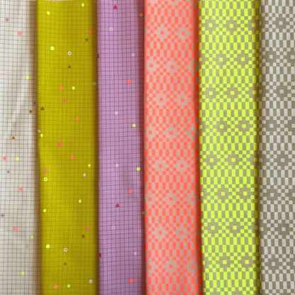 LoFi Neon Mixtape Fabric Bundle | 21 Fat Quarters or Half Yards | Lofi Linens by Rashida Coleman-Hale | Ruby Star Society
