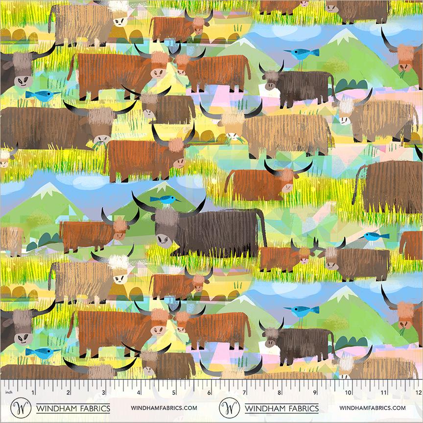 Forest Friends 5 Piece Fabric Bundle | Animal Kingdom Gareth Lucas | Woodland Fat Quarter or Half Yard Bundle