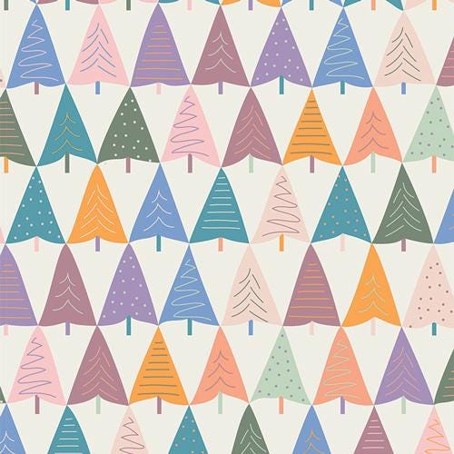 Alpine Adventures Bundle | Frost & Fir Fabric | 6 Piece Winter Quilting Cotton Bundle | Snowy Mountain Fabrics