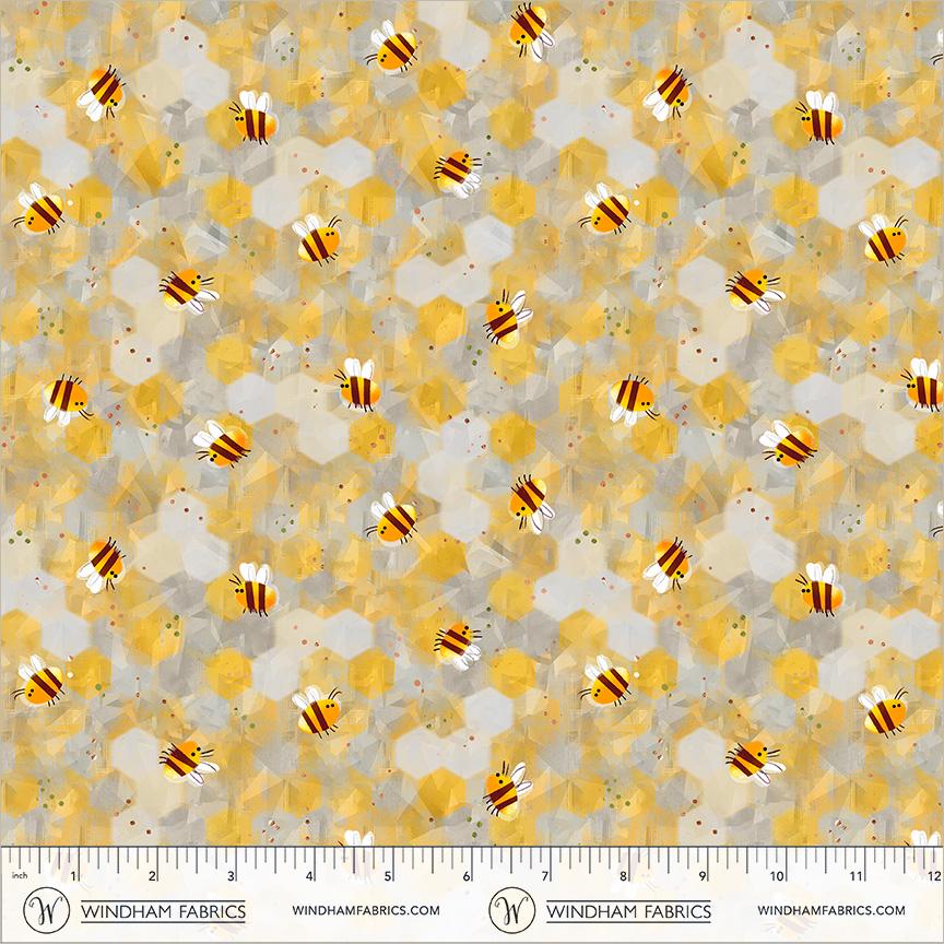 Wings And Things 5 Piece Fabric Bundle | Animal Kingdom by Gareth Lucas | Bird & Bee Fat Quarter or Half Yard Bundle | Windham