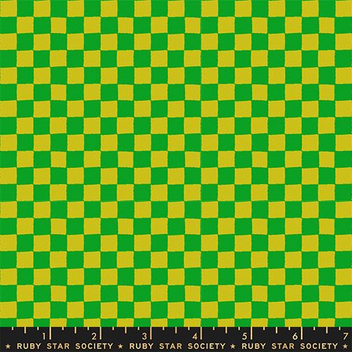 1-800-Calico Block Print Verdant Fabric | Ruby Star Society | Alexia Abegg Quilting Cotton