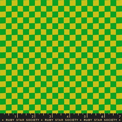 1-800-Calico Block Print Verdant Fabric | Ruby Star Society | Alexia Abegg Quilting Cotton