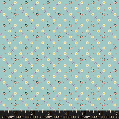 1-800-Calico Bandana Saltwater Fabric | Ruby Star Society | Alexia Abegg Quilting Cotton
