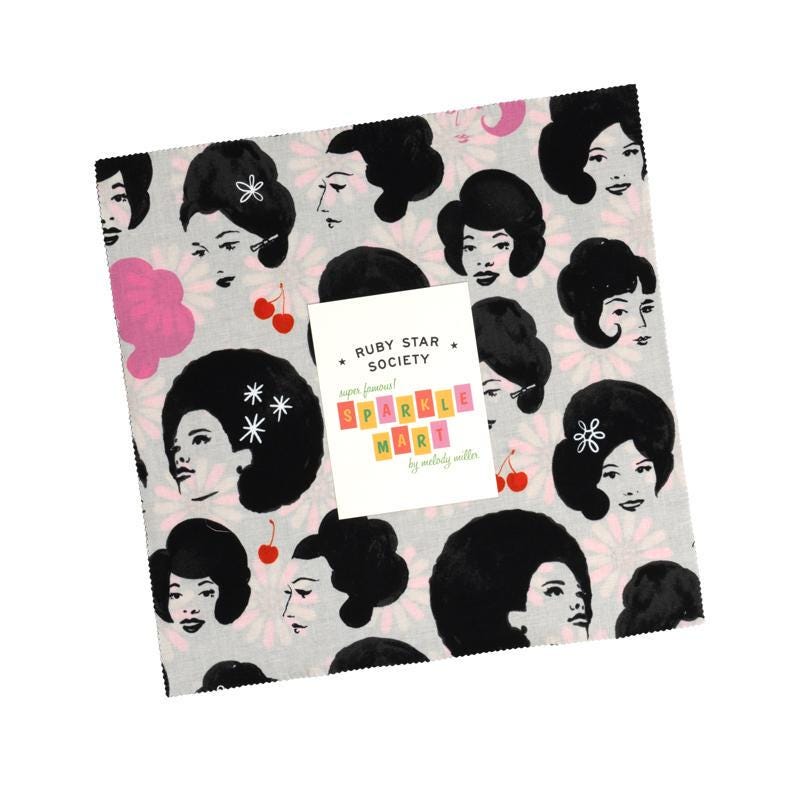 Sparkle Mart Layer Cake 42 Pieces | Ruby Star Society | Melody Miller | 10 Inch Quilting Cotton Fabric Squares