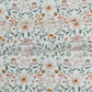 Hibernating Bunny Fabric - By Dear Stella - Willow Collection - Cotton By The Yard - Easter/Floral Print
