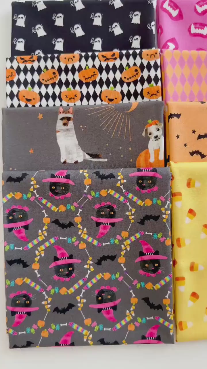 Fat Quarter Pack, 12-Piece Bundle – Dear Stella - Costume Party Collection